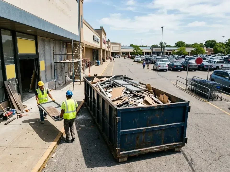 retail-store-renovation-debris-003 — frequently asked questions, Roll-off Dumpster Rentals in Millbrook, AL